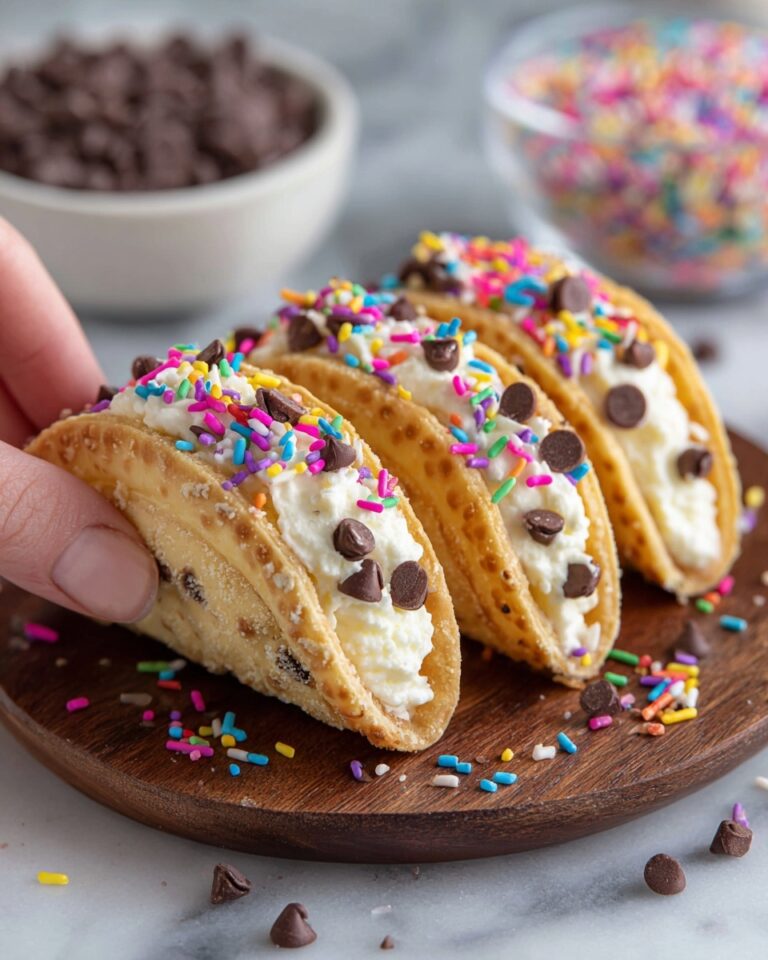 Cheesecake Cookie Dough Tacos Recipe