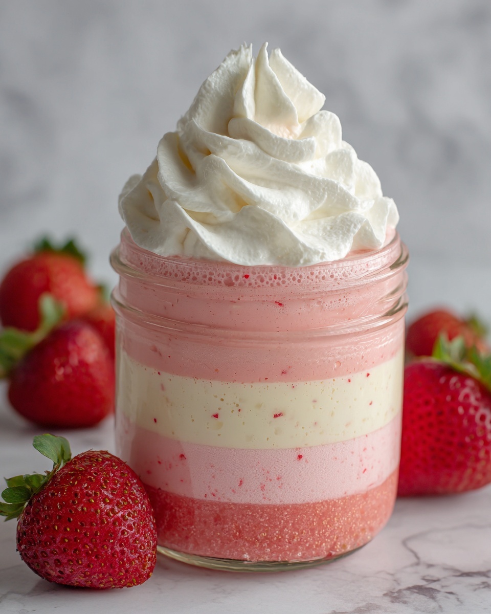 Strawberries and Cream Shake Recipe - Recipe Image