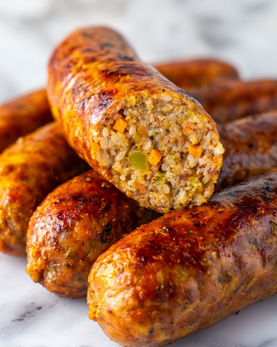 Roasted Red Pepper and Jalapeño Summer Sausage Recipe - Recipe Image
