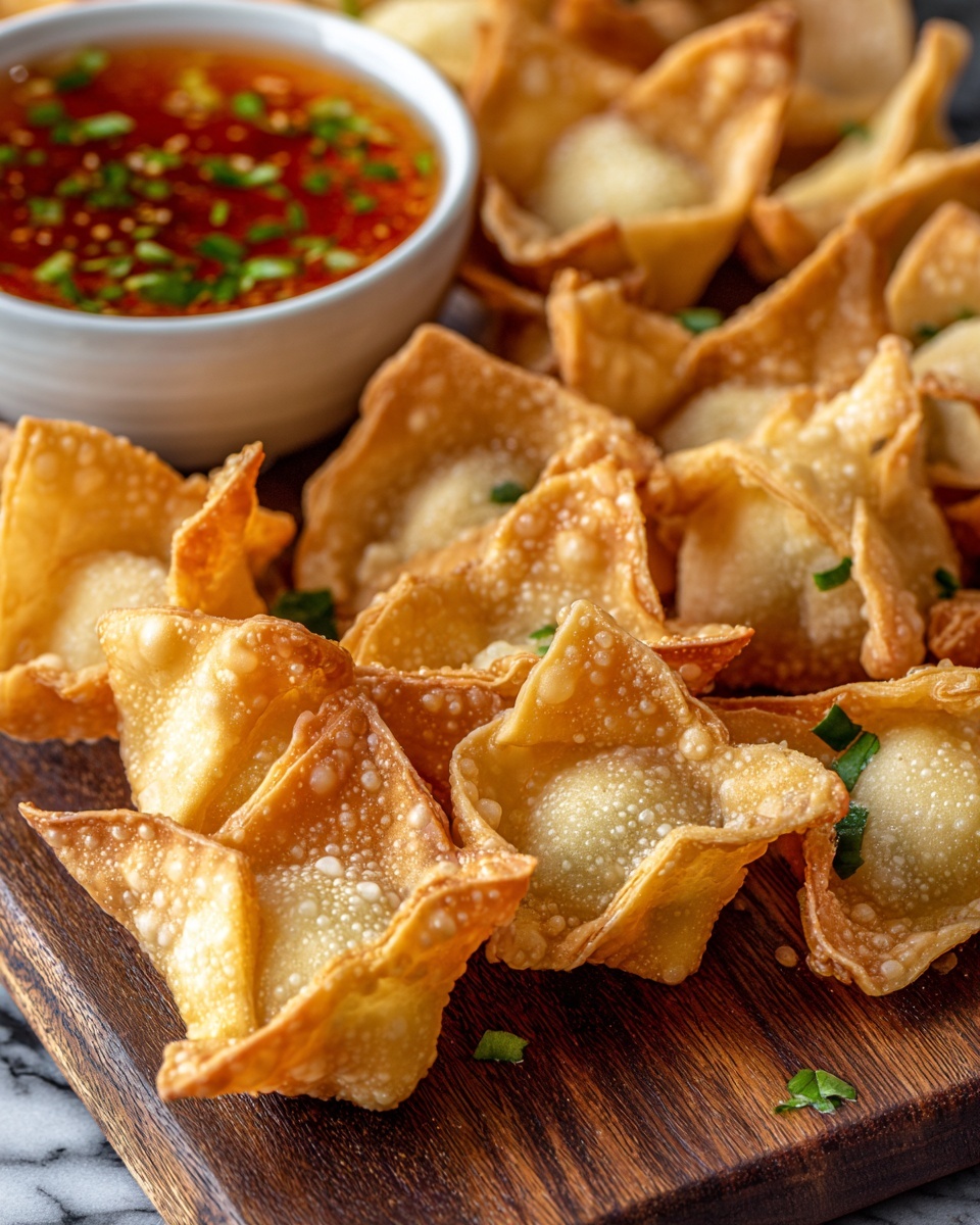 Crab Rangoon: A Deliciously Crispy Delight Recipe - Recipe Image