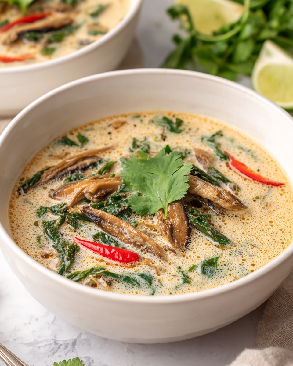 Slow Cooker Tom Kha Soup Recipe - Recipe Image