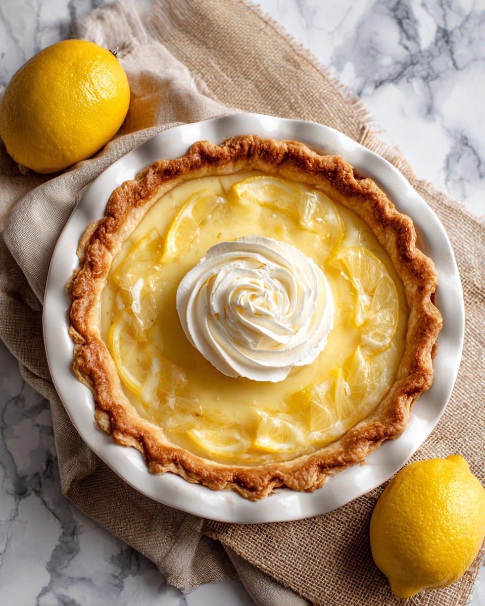Easy Lemon Cream Pie Recipe - Recipe Image