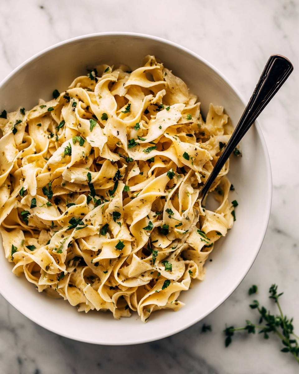 Garlic Butter Ramen Noodles Recipe - Recipe Image