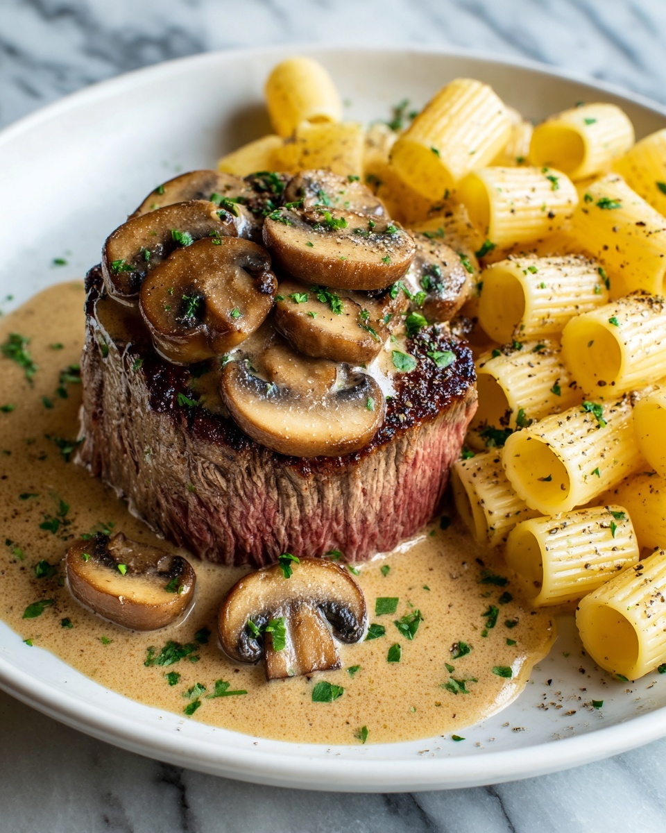 Creamy Mushroom Sauce Recipe for Steak Lovers Recipe - Recipe Image