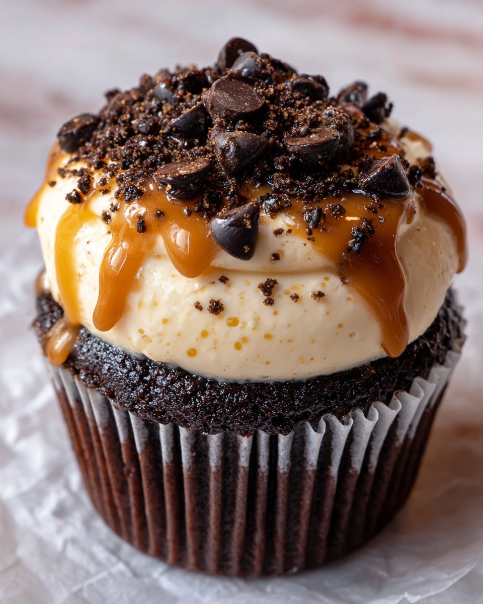 Brownie Bottom Mini Cheesecakes Recipe - Recipe Image