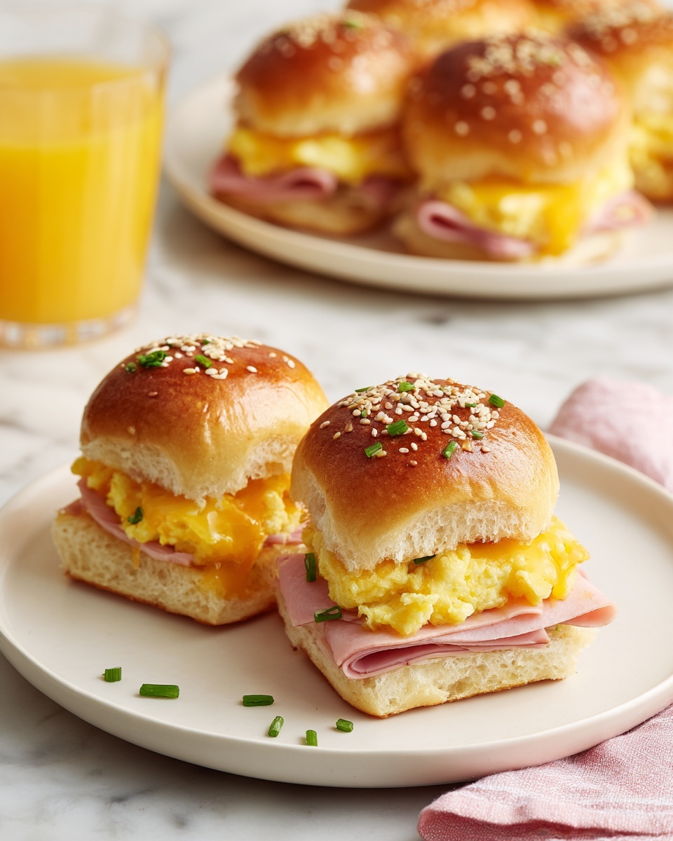 Easy Breakfast Sliders – A Delicious Morning Delight Recipe - Recipe Image