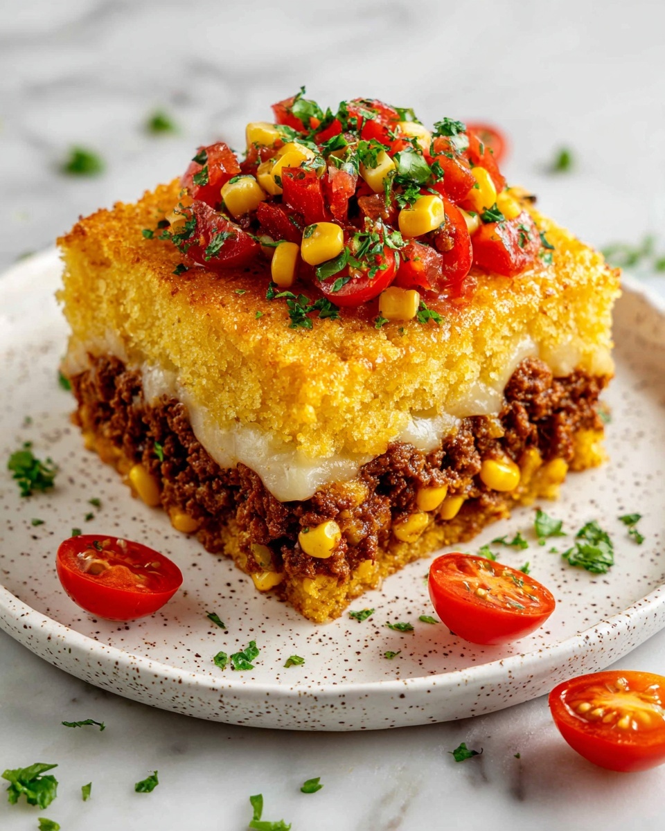 Jiffy Cornbread Taco Bake Recipe - Recipe Image