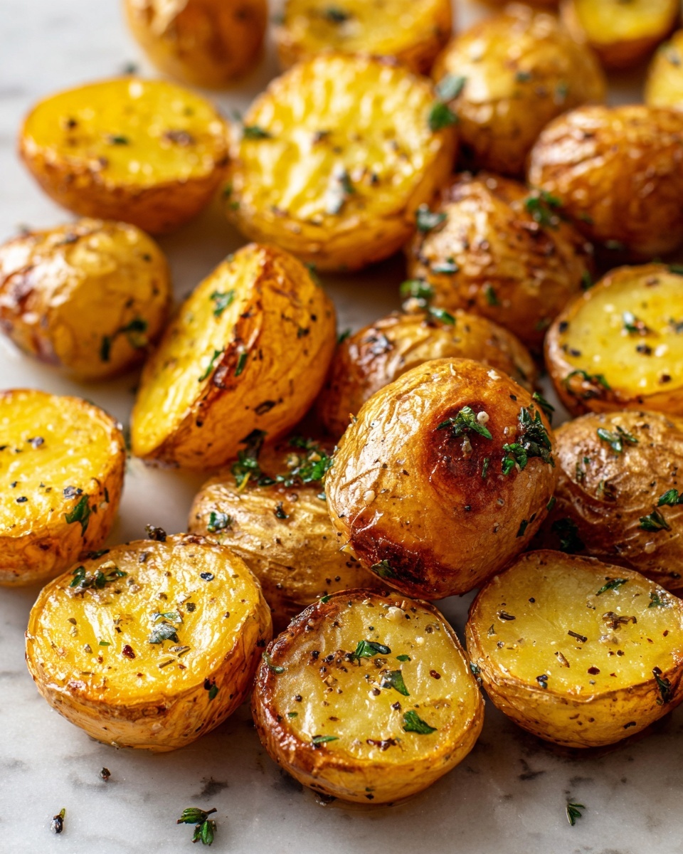 Creamy Garlic Sauce Potatoes Recipe - Recipe Image