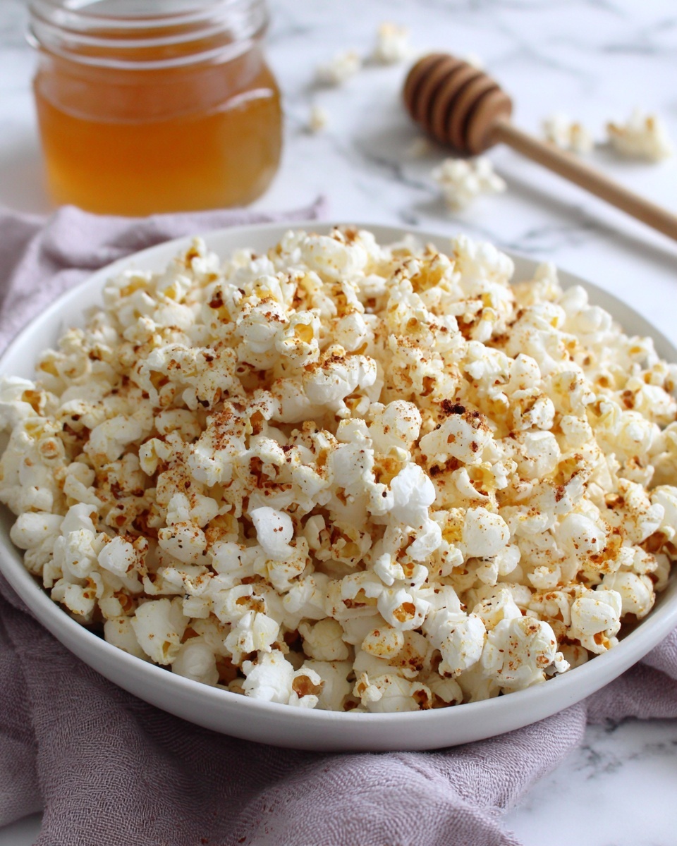 Hot Honey Spicy Popcorn Recipe - Recipe Image