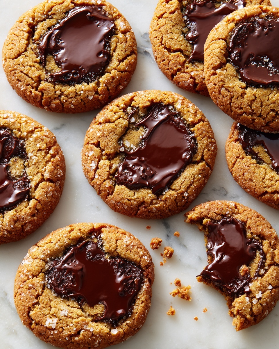 Chocolate Filled Cookies with Gooey Nutella Center Recipe - Recipe Image