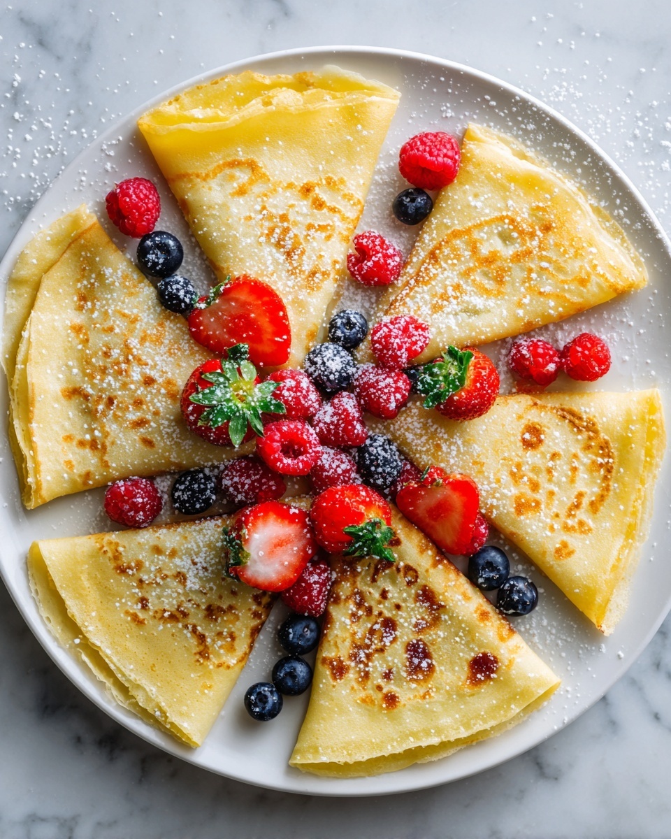 Mixed Berry Crepes Recipe - Recipe Image