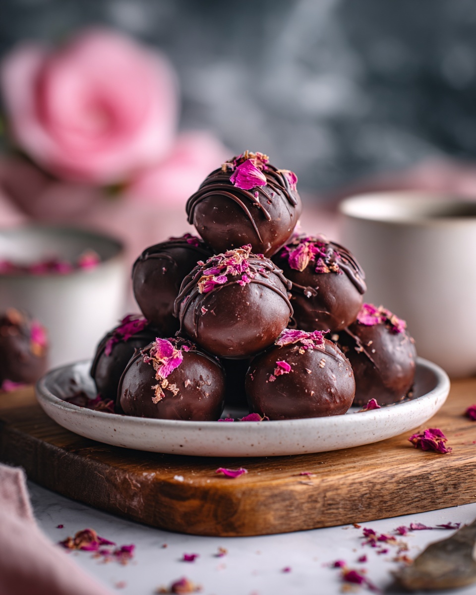 Fudgy Chocolate Beet Truffles Recipe - Recipe Image