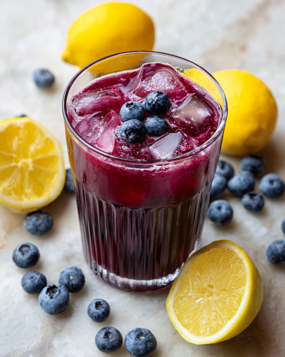 Antioxidant Blueberry-Lemon Green Tea Recipe - Recipe Image