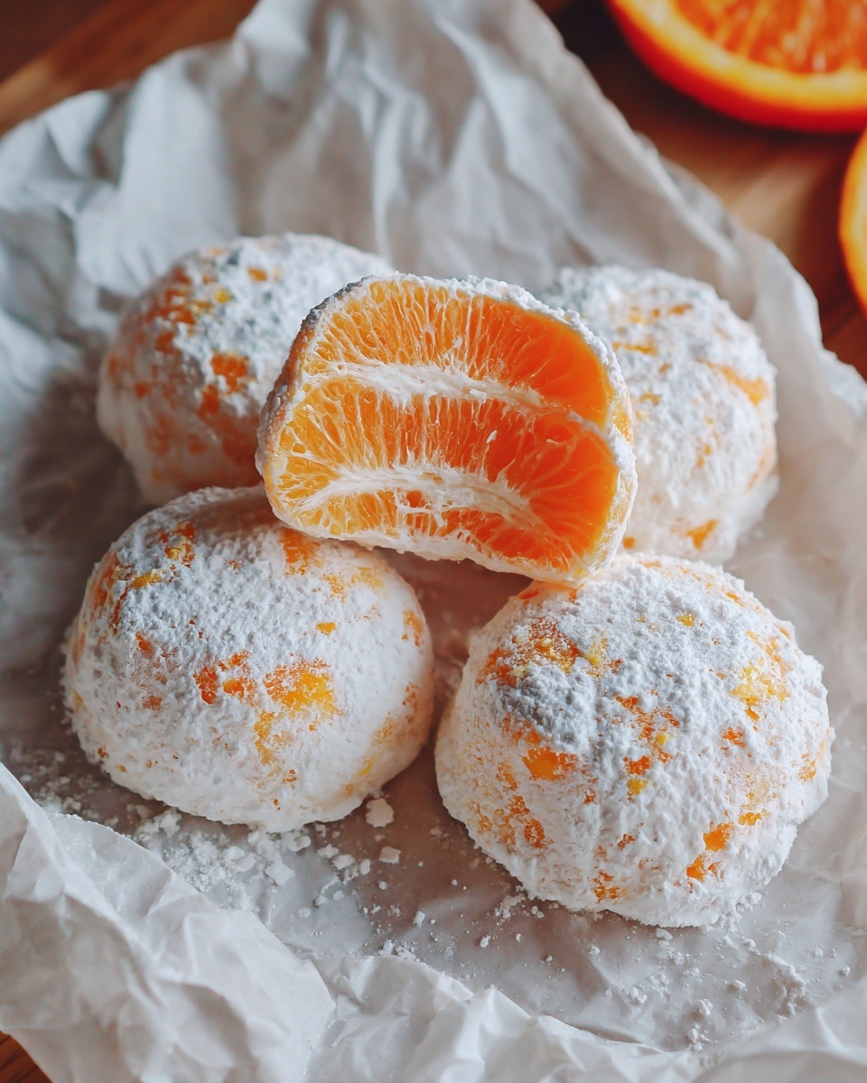 No-Bake Orange Creamsicle Truffles Recipe - Recipe Image