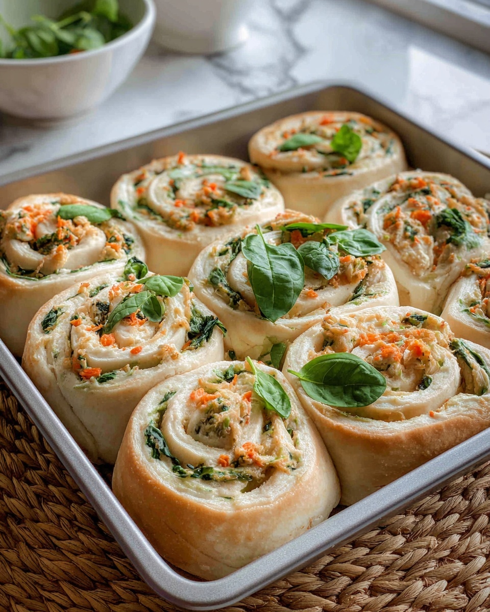 Feta Spinach and Pesto Brioche Recipe - Recipe Image