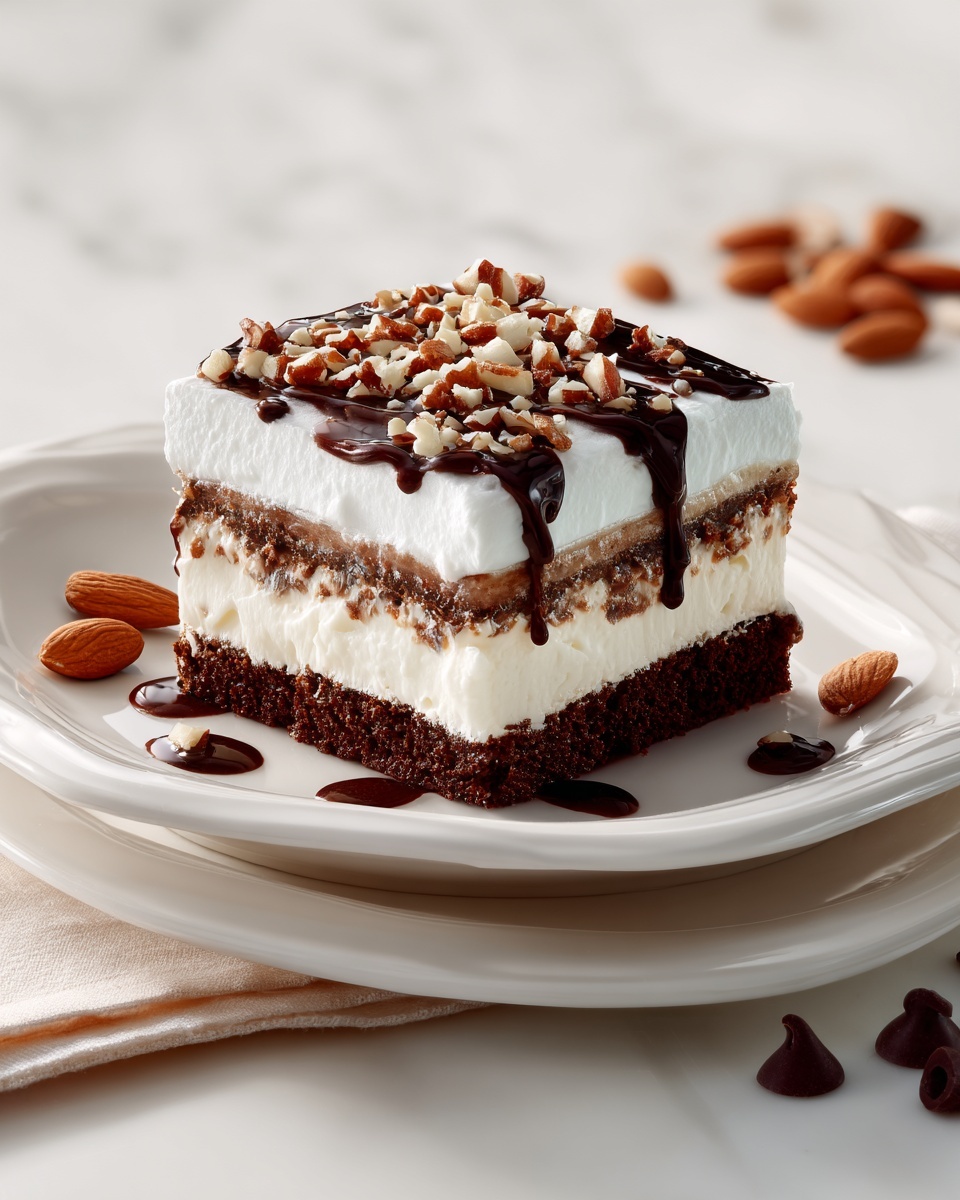 Almond Joy Poke Cake Recipe - Recipe Image