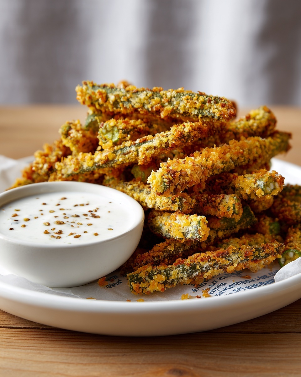 Crispy Okra Fries Recipe - Recipe Image