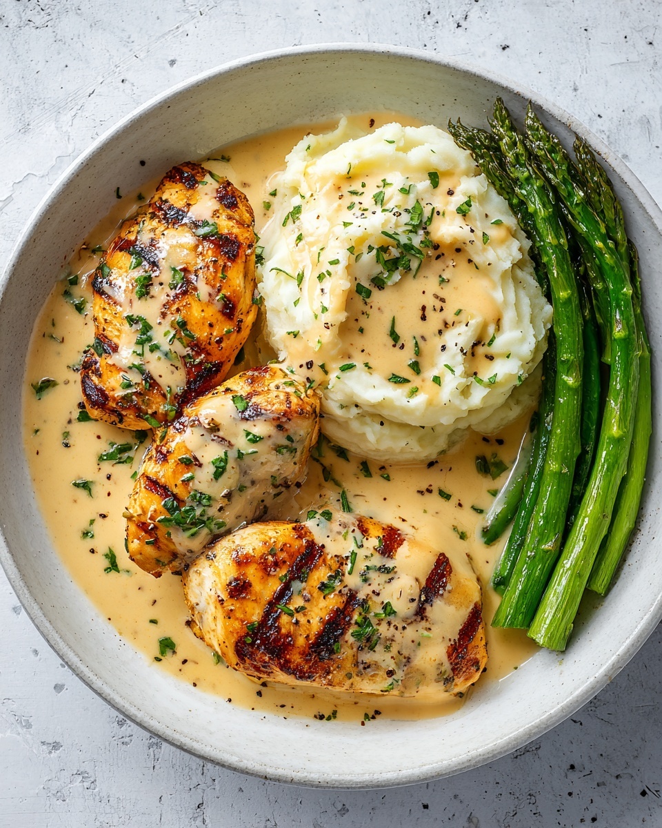 Creamy Garlic Chicken Recipe - Recipe Image
