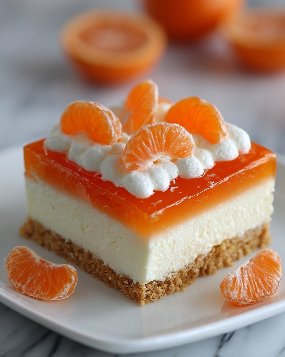 Orange Lush No-Bake Dessert Recipe - Recipe Image
