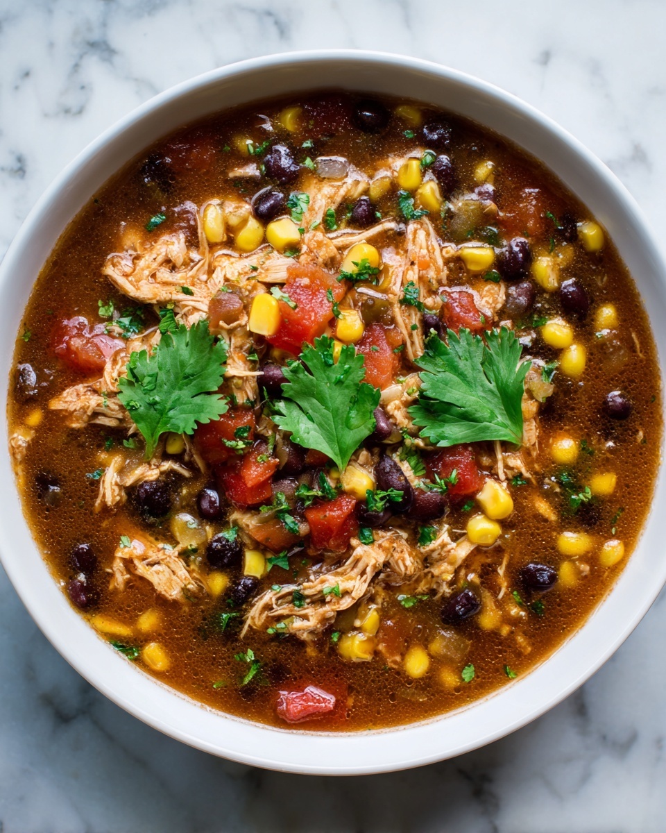 Crockpot Chipotle Chicken Soup Recipe - Recipe Image
