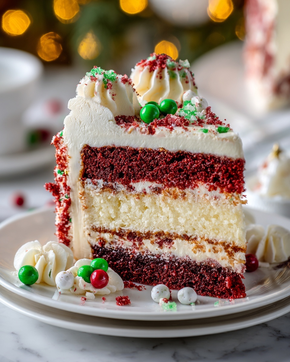 Christmas Poke Cake Recipe - Recipe Image