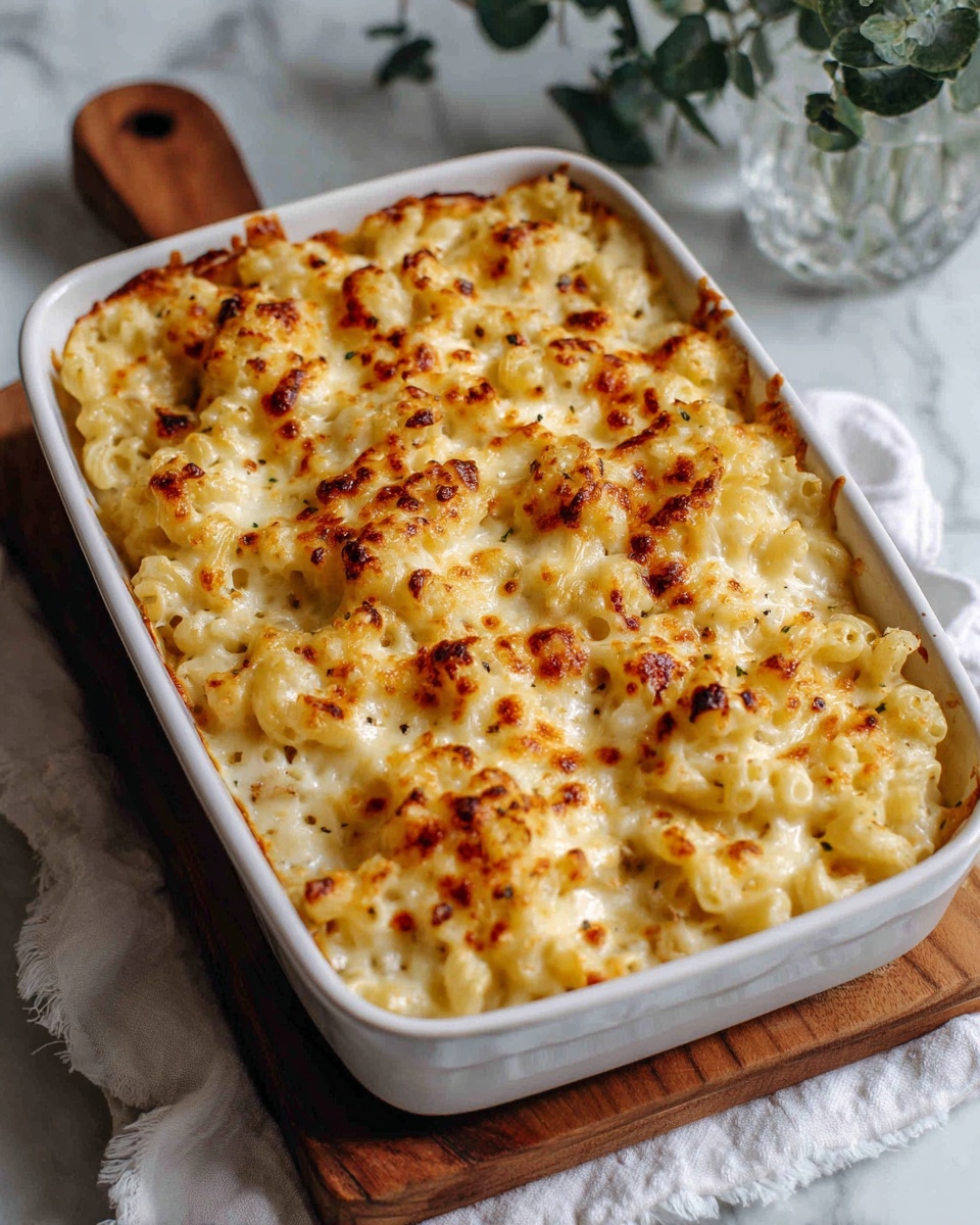 Southern Baked Macaroni and Cheese Soul Food Style Recipe - Recipe Image