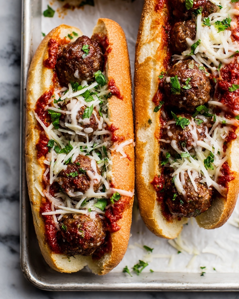 Beefy Meatball Sub Delight Recipe - Recipe Image